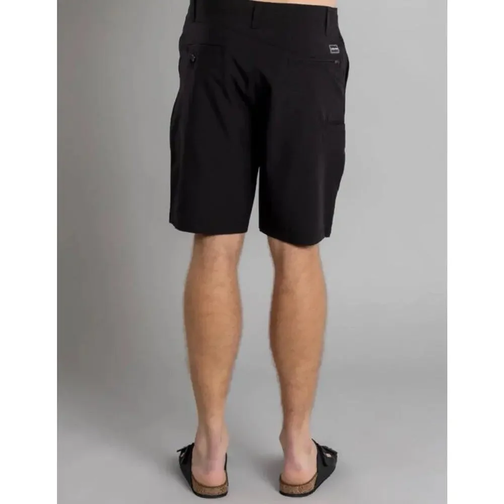 New Volcom Kerosene Hybrid Water Repellent Shorts 38” Black NWT